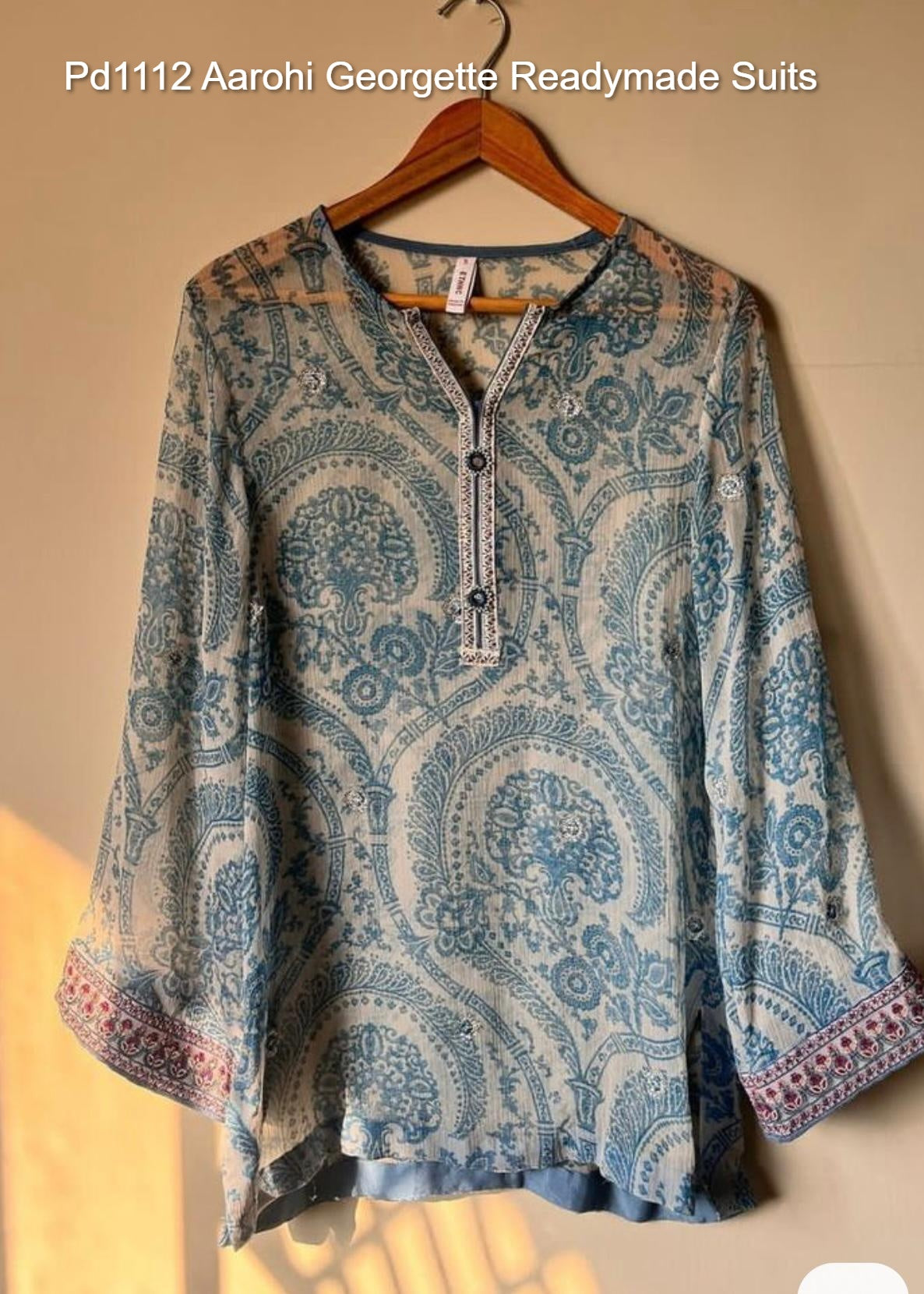 Pd1112 Aarohi Georgette Readymade Suits