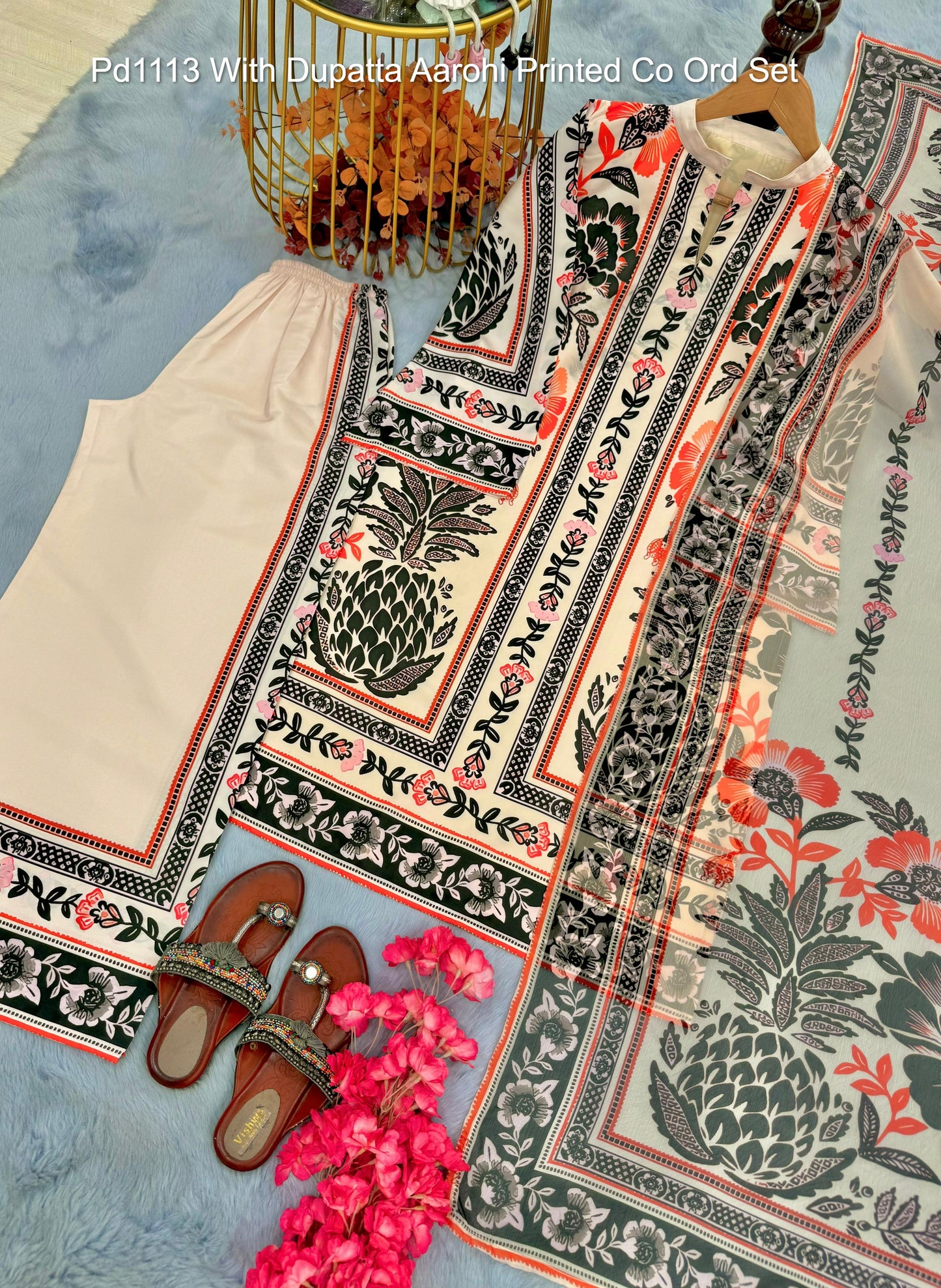 Pd1113 With Dupatta Aarohi Printed Co Ord Set