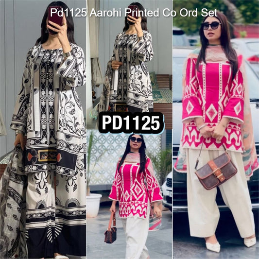 Pd1125 Aarohi Printed Co Ord Set