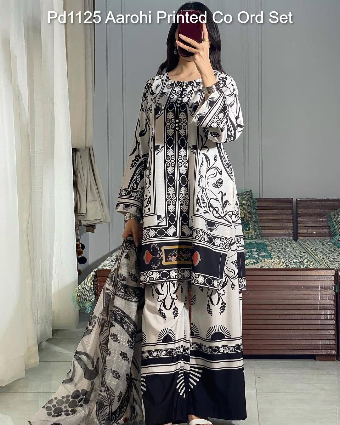 Pd1125 Aarohi Printed Co Ord Set