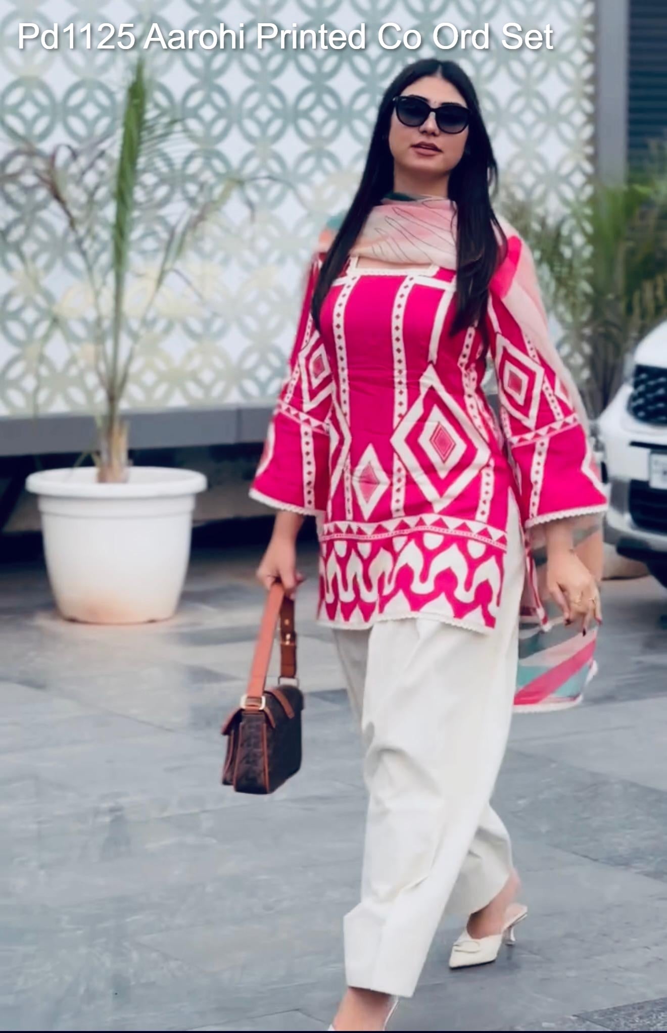 Pd1125 Aarohi Printed Co Ord Set