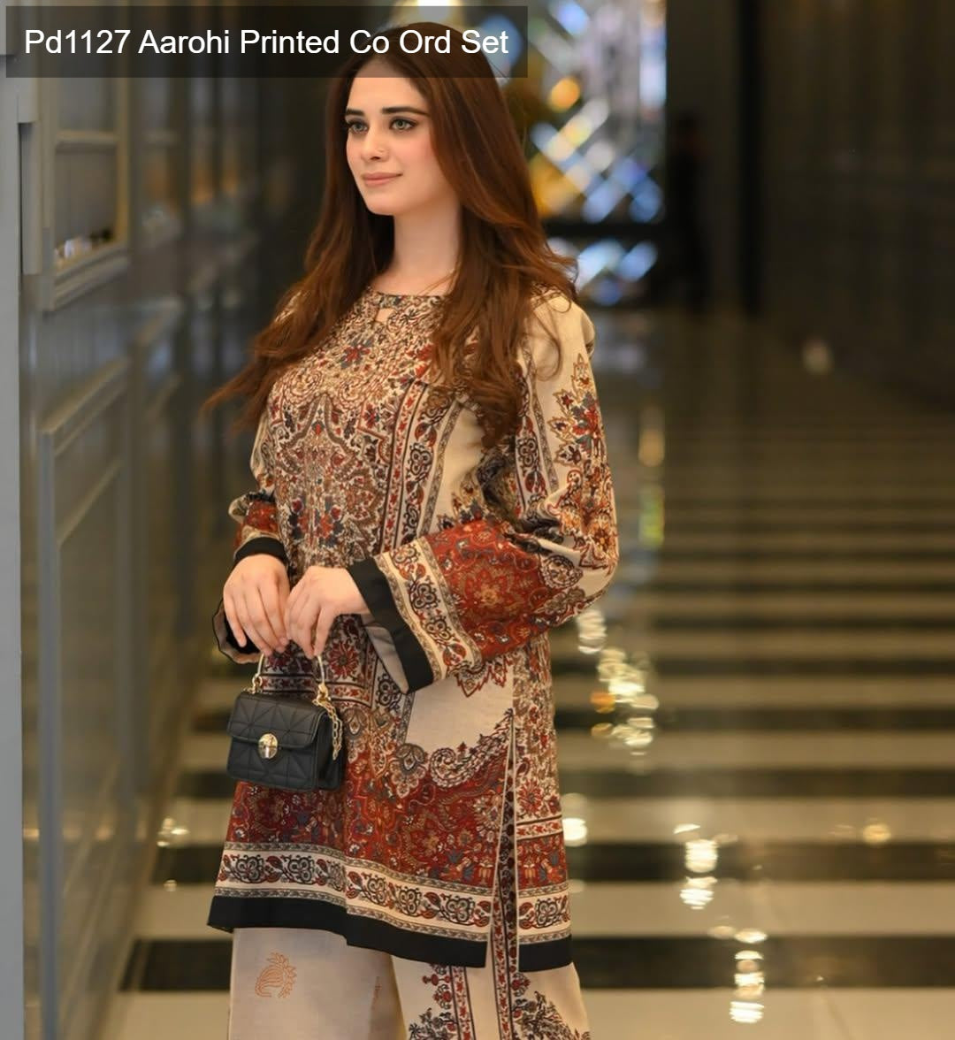 Pd1127 Aarohi Printed Co Ord Set