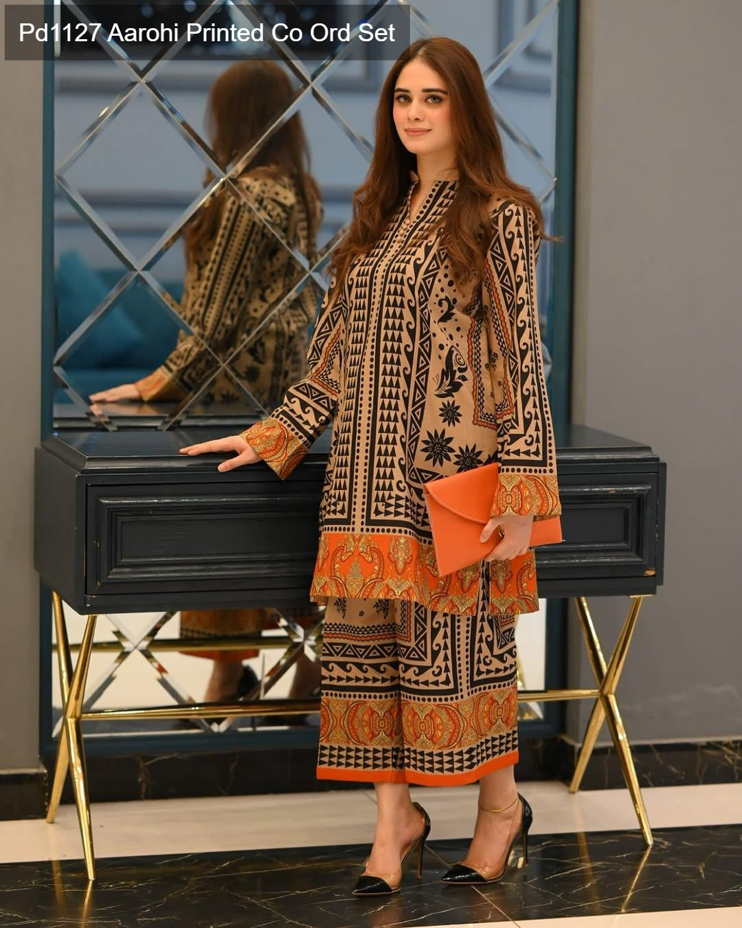 Pd1127 Aarohi Printed Co Ord Set