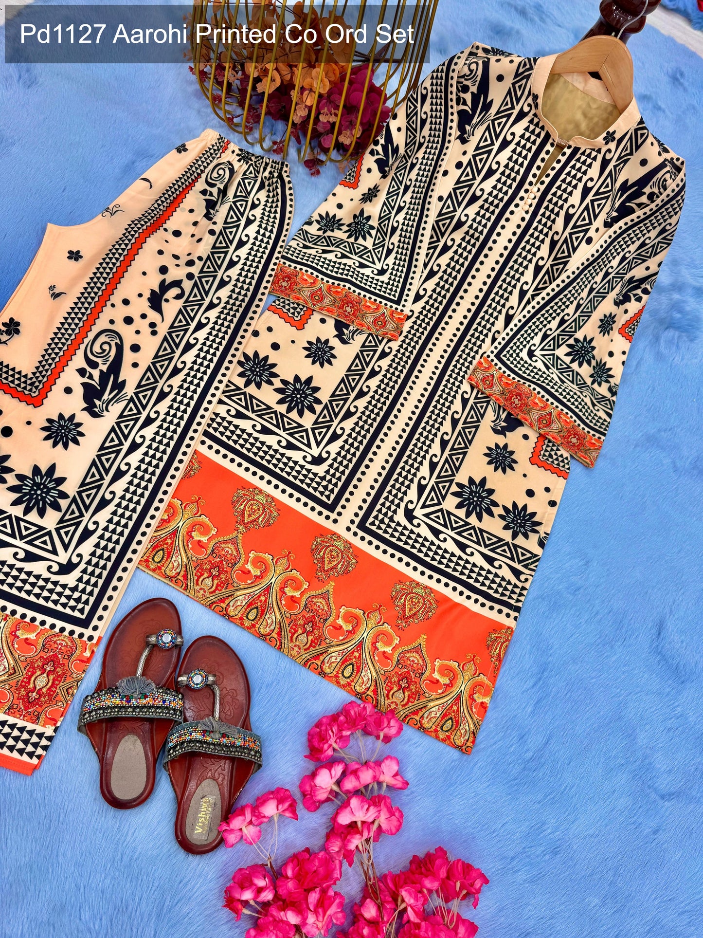 Pd1127 Aarohi Printed Co Ord Set