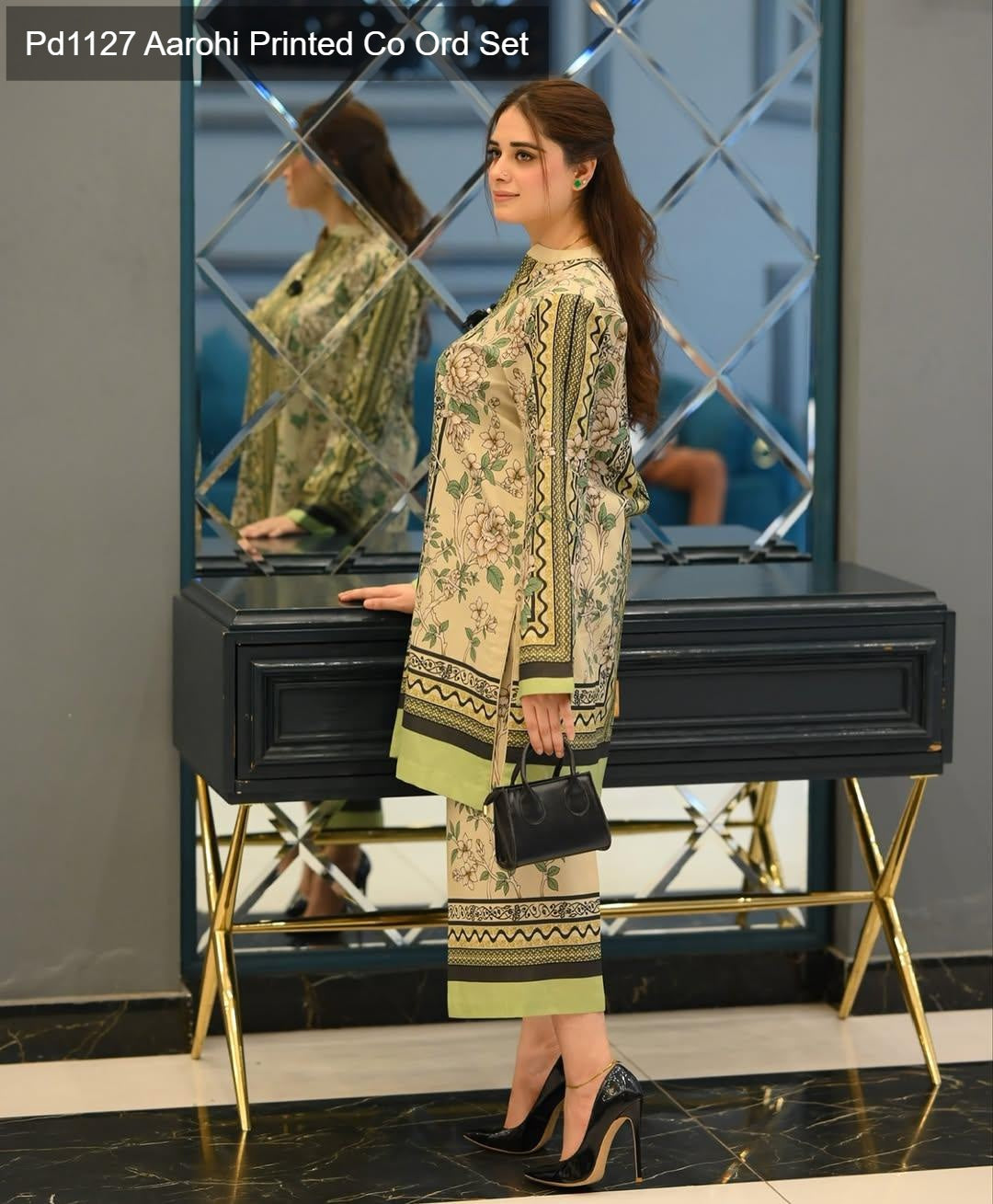 Pd1127 Aarohi Printed Co Ord Set
