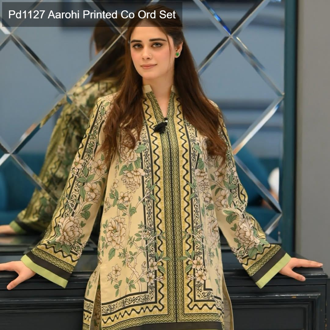 Pd1127 Aarohi Printed Co Ord Set