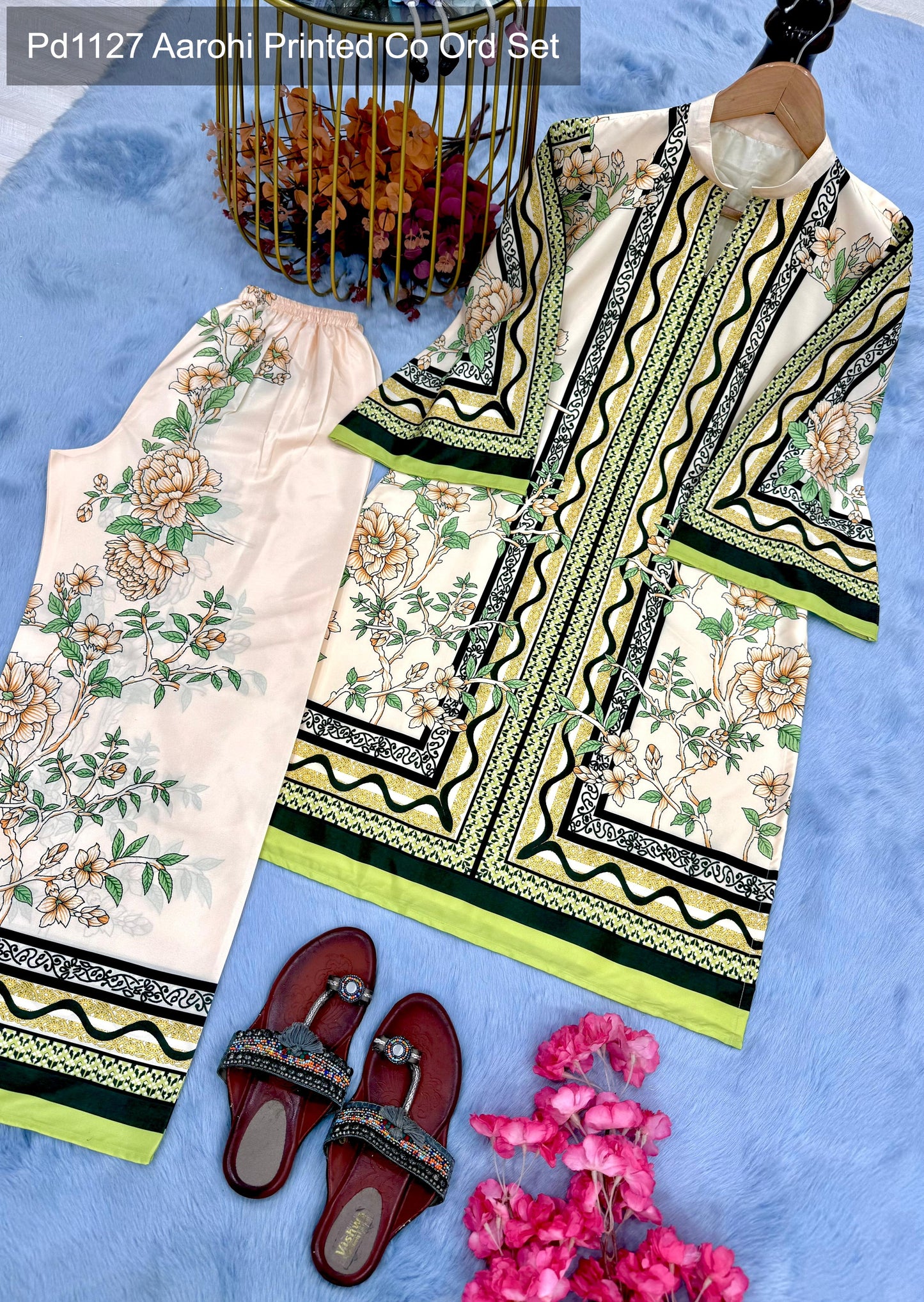 Pd1127 Aarohi Printed Co Ord Set