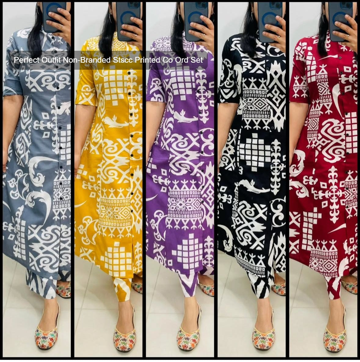 Perfect Outfit Non-Branded Stscc Printed Co Ord Set