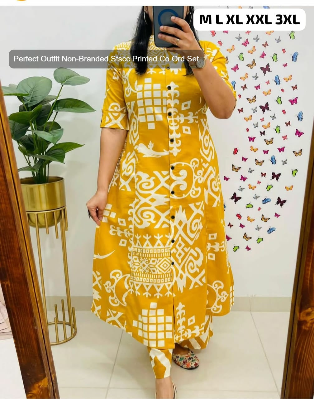 Perfect Outfit Non-Branded Stscc Printed Co Ord Set