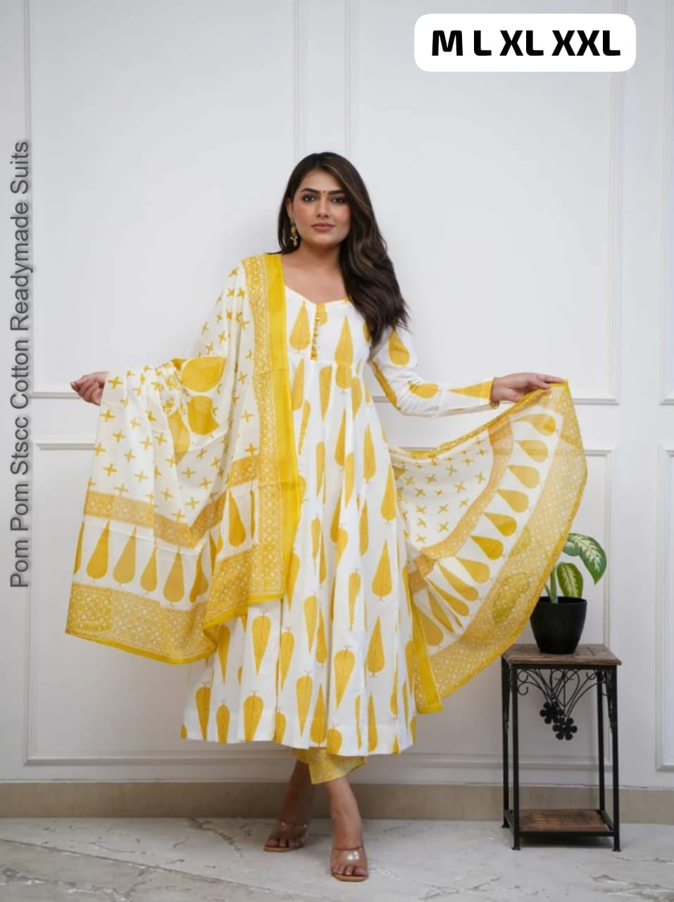 Pom Pom Stscc Cotton Readymade Suits