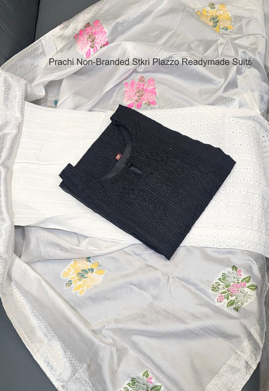 Prachi Non-Branded Stkri Plazzo Readymade Suits