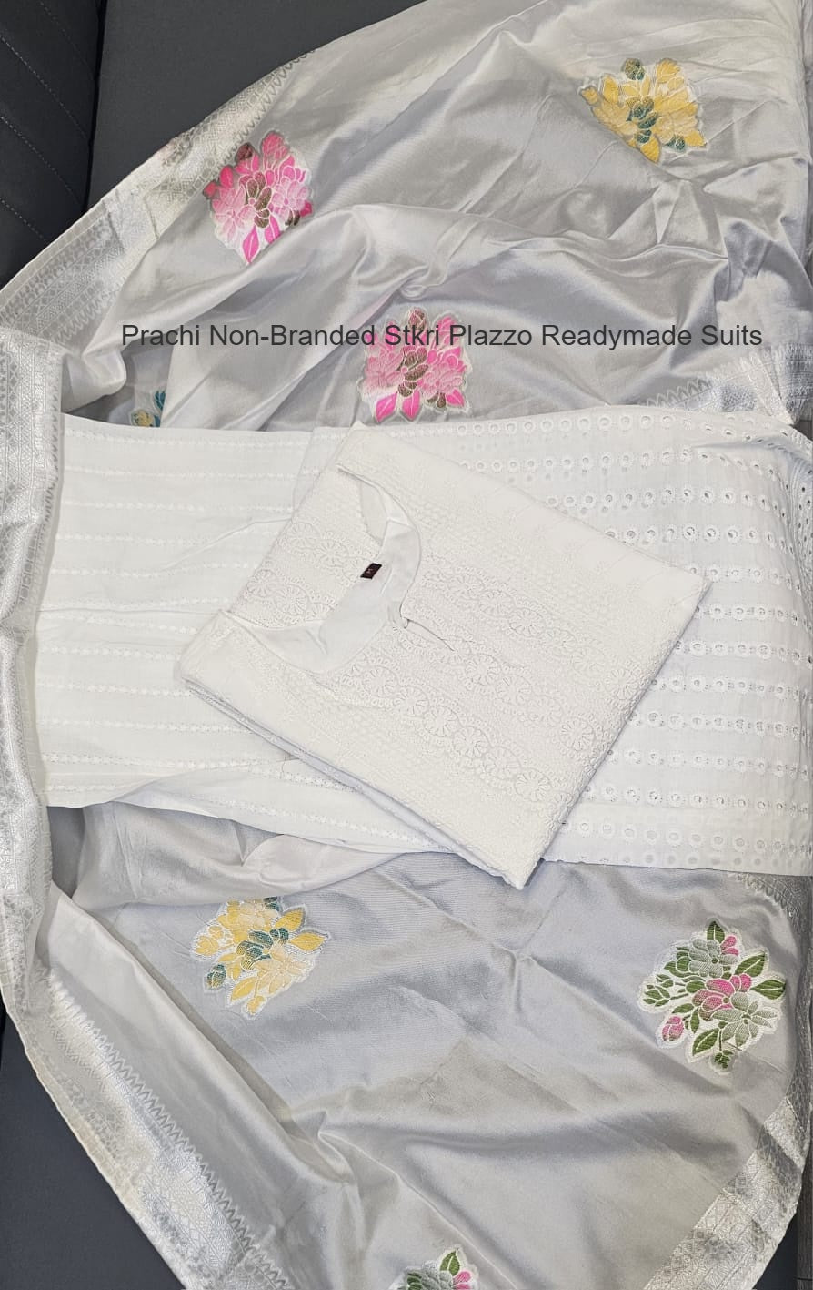 Prachi Non-Branded Stkri Plazzo Readymade Suits