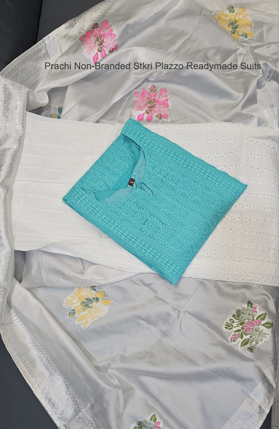 Prachi Non-Branded Stkri Plazzo Readymade Suits