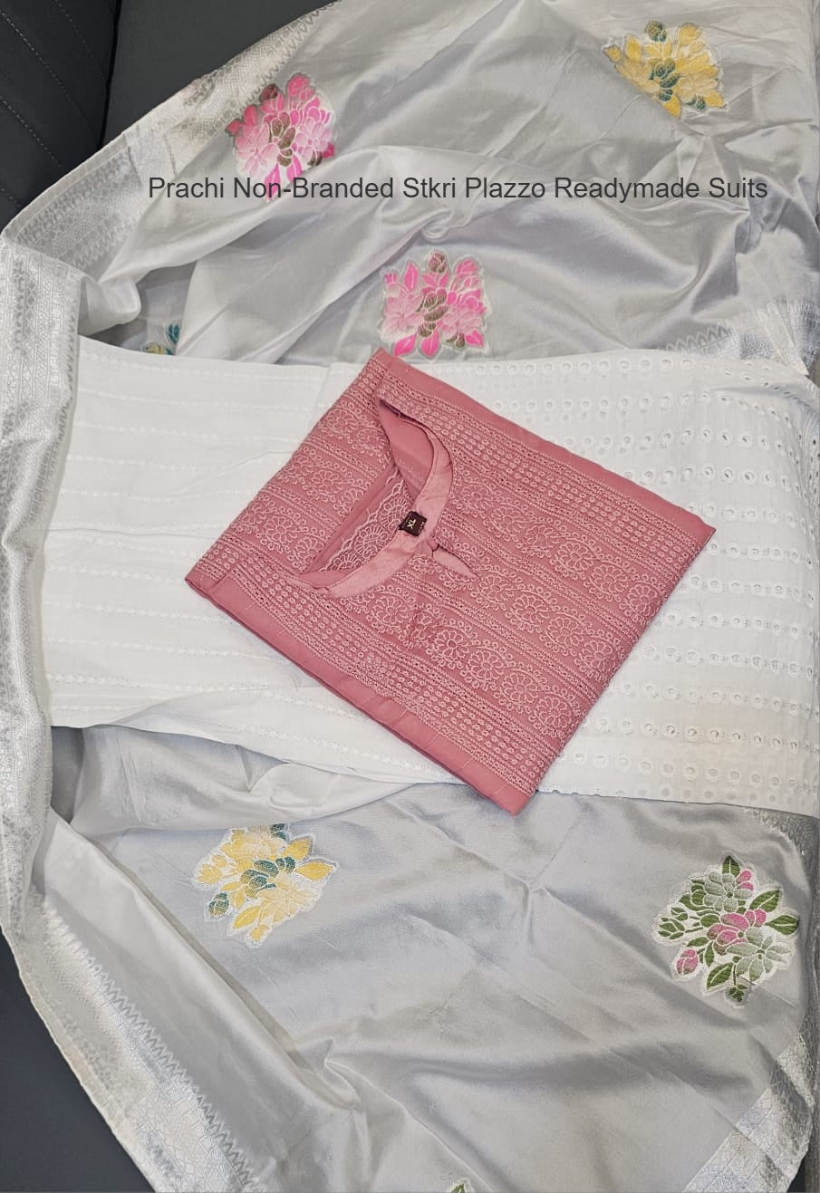 Prachi Non-Branded Stkri Plazzo Readymade Suits