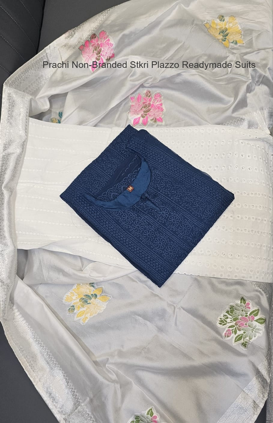 Prachi Non-Branded Stkri Plazzo Readymade Suits