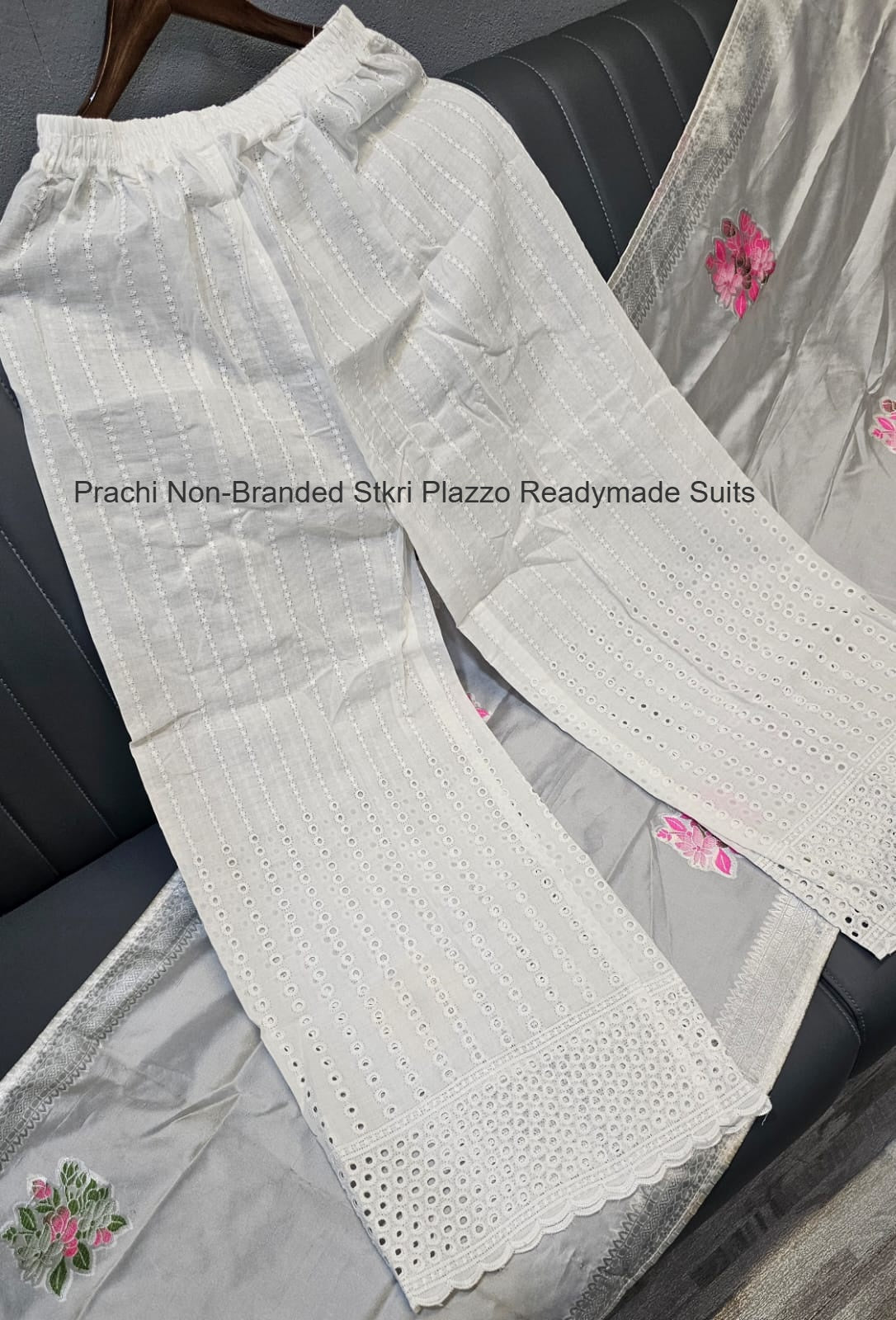 Prachi Non-Branded Stkri Plazzo Readymade Suits