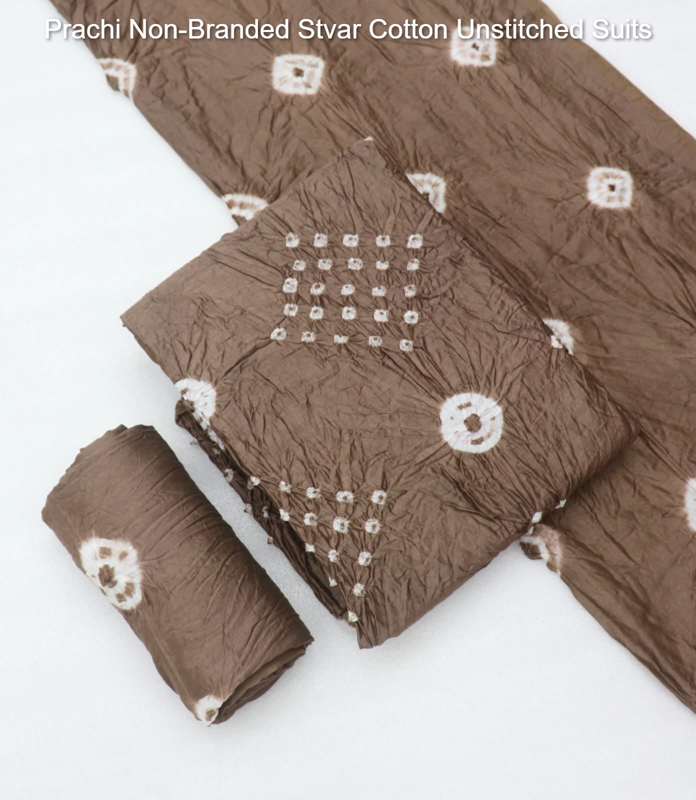 Prachi Non-Branded Stvar Cotton Unstitched Suits