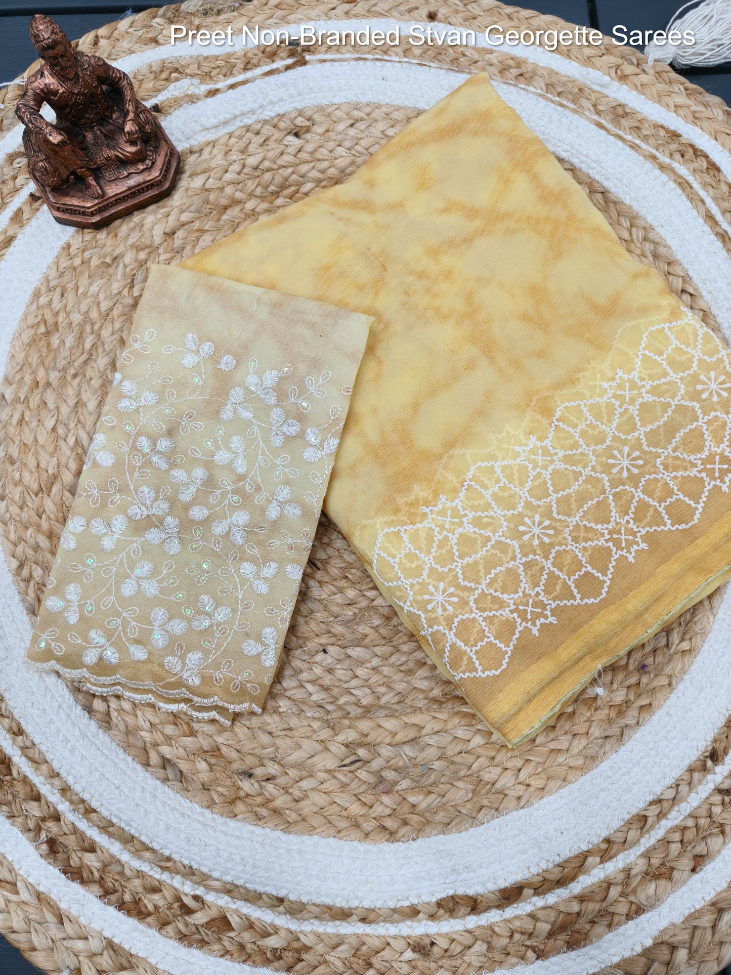 Preet Non-Branded Stvan Georgette Sarees