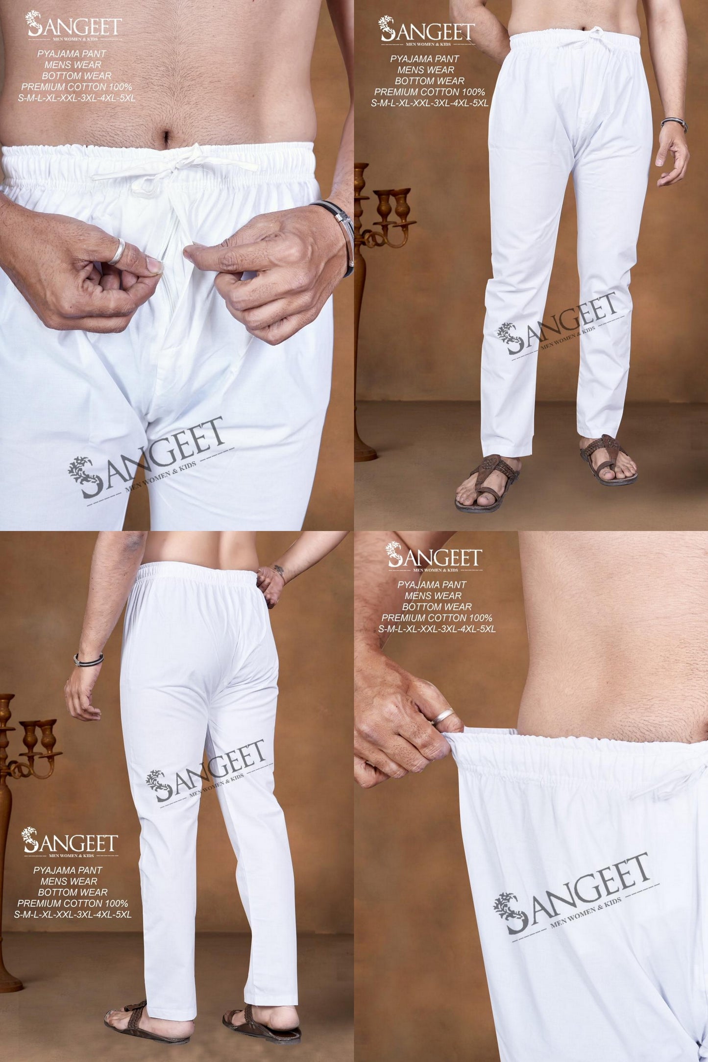 Premium Sangeet Cotton Mens Pajama