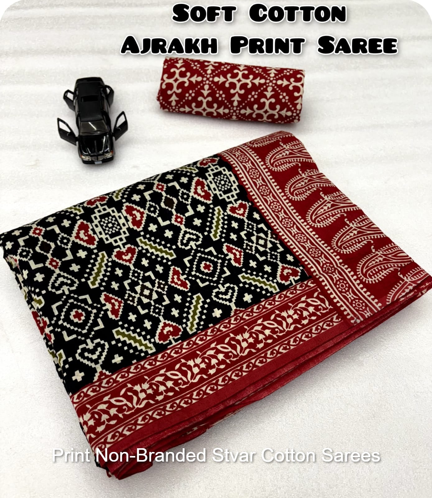 Print Non-Branded Stvar Cotton Sarees