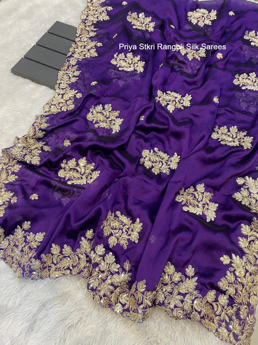 Priya Stkri Rangoli Silk Sarees