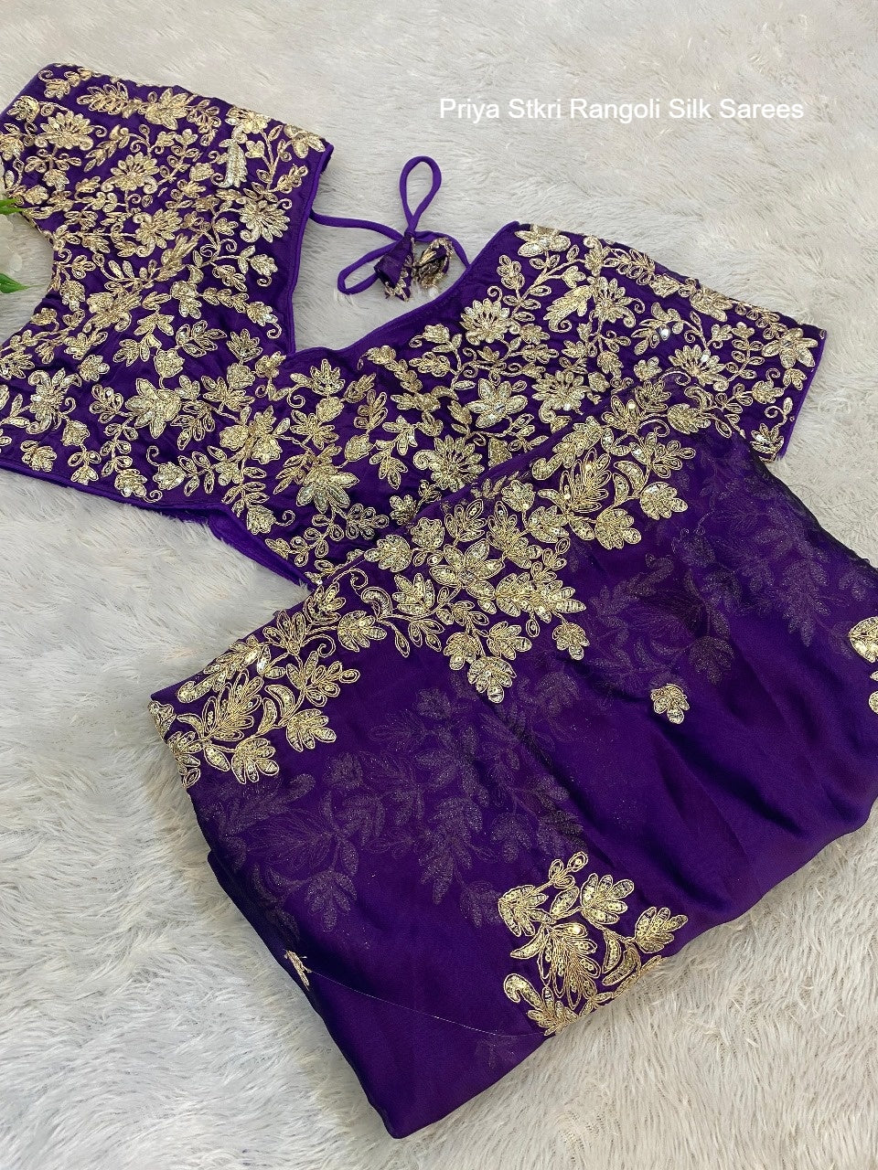 Priya Stkri Rangoli Silk Sarees