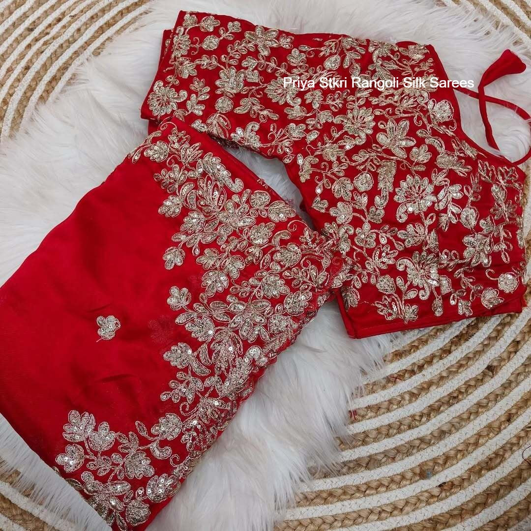 Priya Stkri Rangoli Silk Sarees