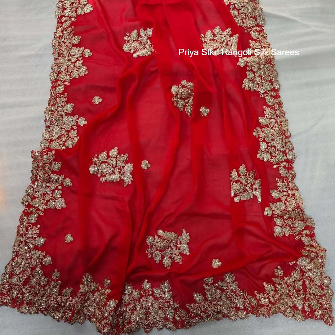 Priya Stkri Rangoli Silk Sarees
