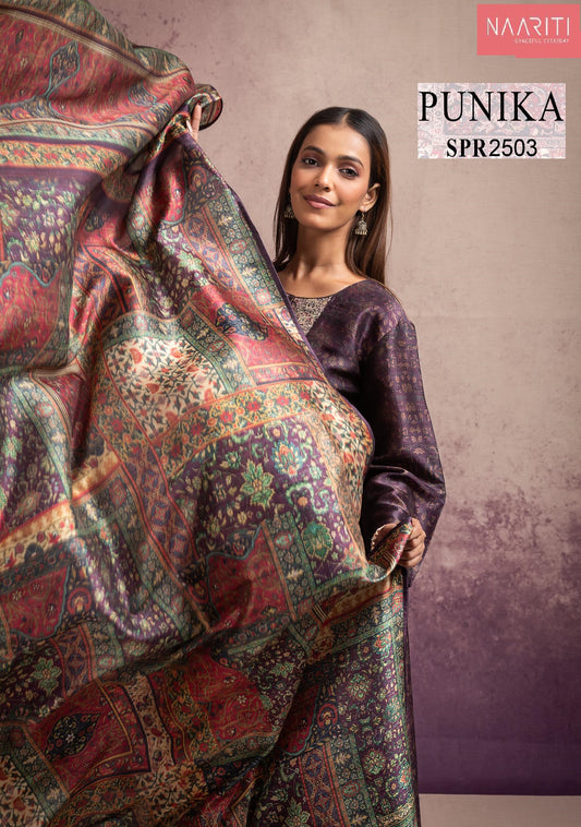 Punika 2503 Naariti Printed Unstitched Suits