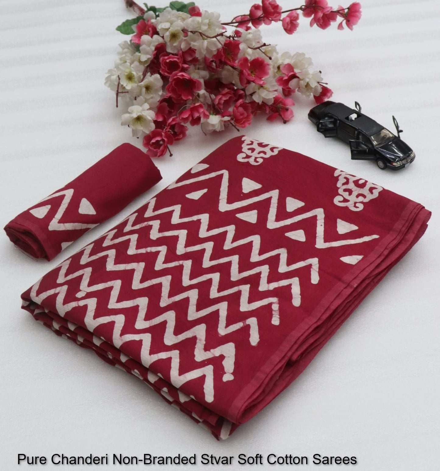 Pure Chanderi Non-Branded Stvar Soft Cotton Sarees