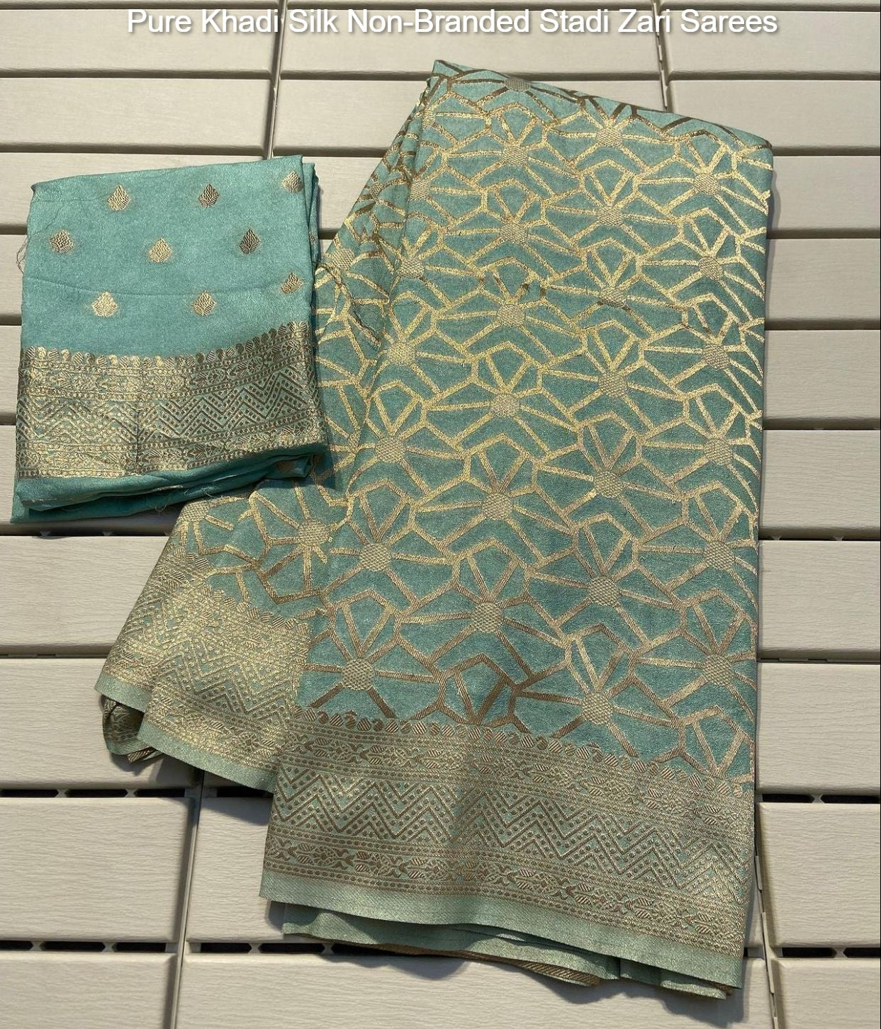 Pure Khadi Silk Non-Branded Stadi Zari Sarees