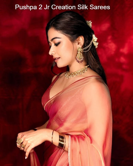 Pushpa 2 Jr Creation Silk Sarees