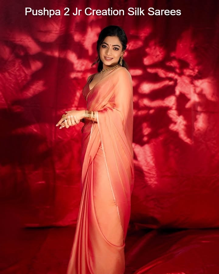 Pushpa 2 Jr Creation Silk Sarees