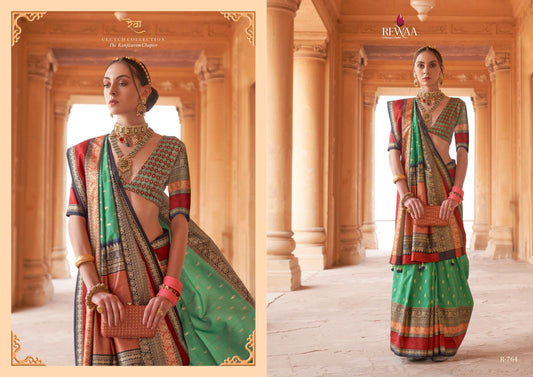 R-764 Prasang Rewaa Vb Silk Sarees