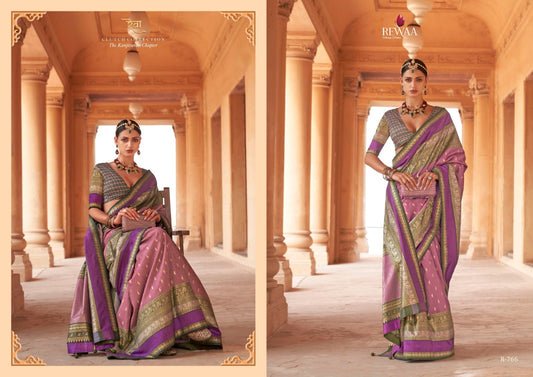 R-766 Prasang Rewaa Vb Silk Sarees