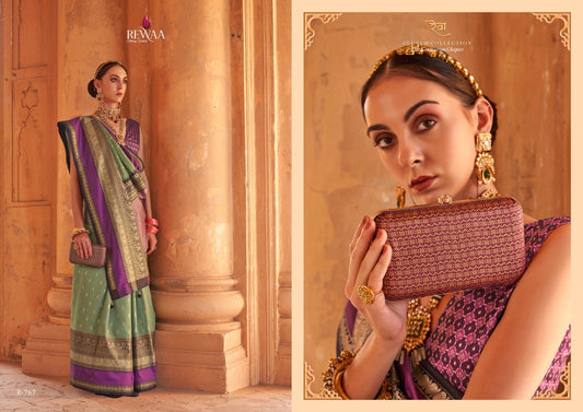 R-767 Prasang Rewaa Vb Silk Sarees