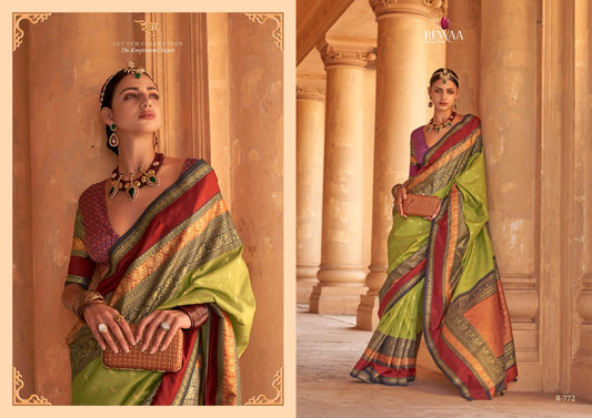 R-772 Prasang Rewaa Vb Silk Sarees