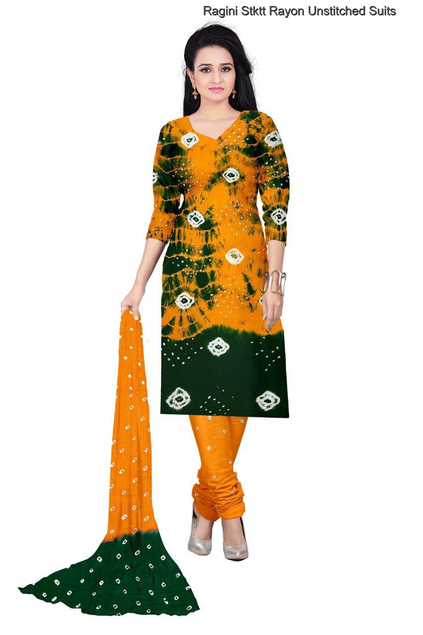 Ragini Stktt Rayon Unstitched Suits