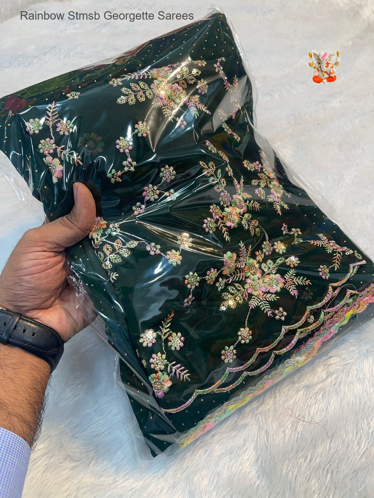 Rainbow Stmsb Georgette Sarees