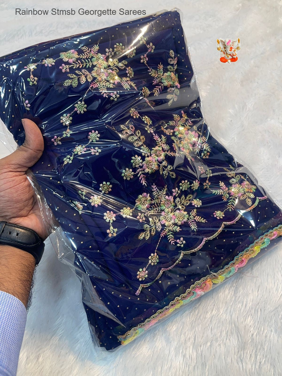 Rainbow Stmsb Georgette Sarees