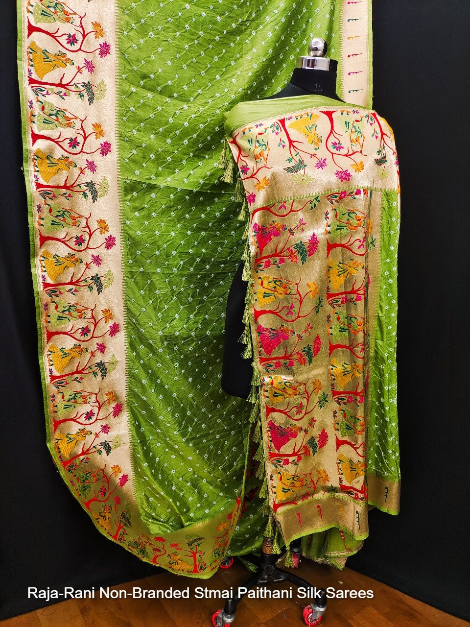 Raja-Rani Non-Branded Stmai Paithani Silk Sarees
