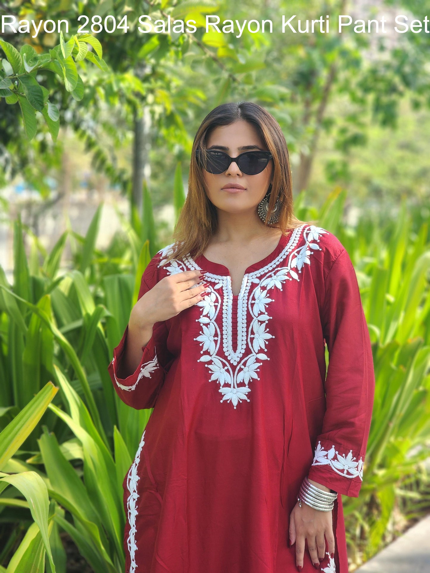 Rayon 2804 Salas Rayon Kurti Pant Set