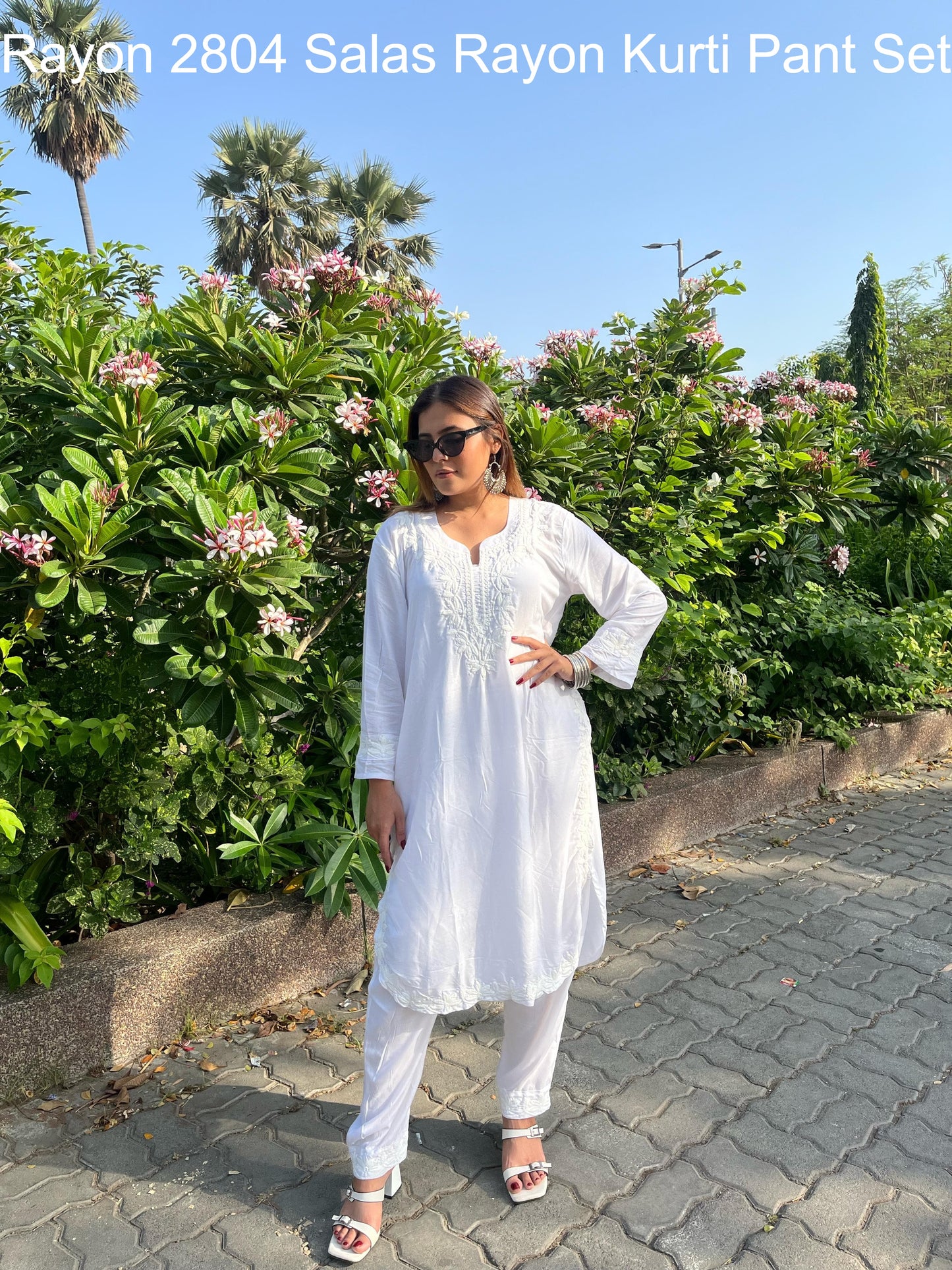 Rayon 2804 Salas Rayon Kurti Pant Set