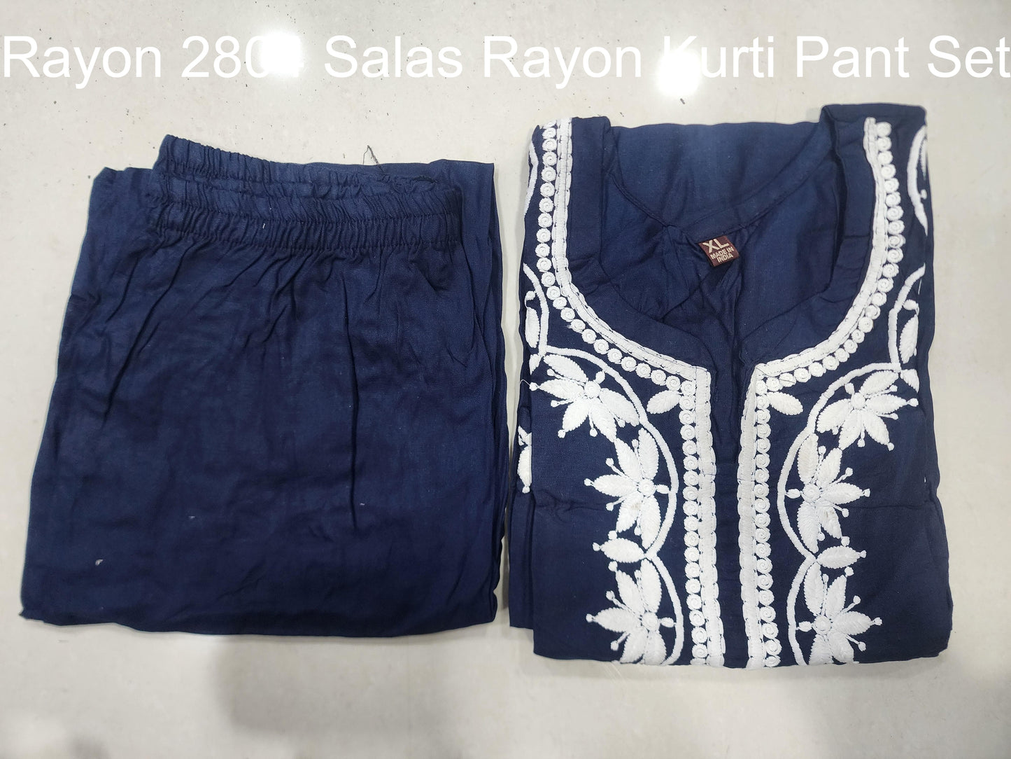 Rayon 2804 Salas Rayon Kurti Pant Set