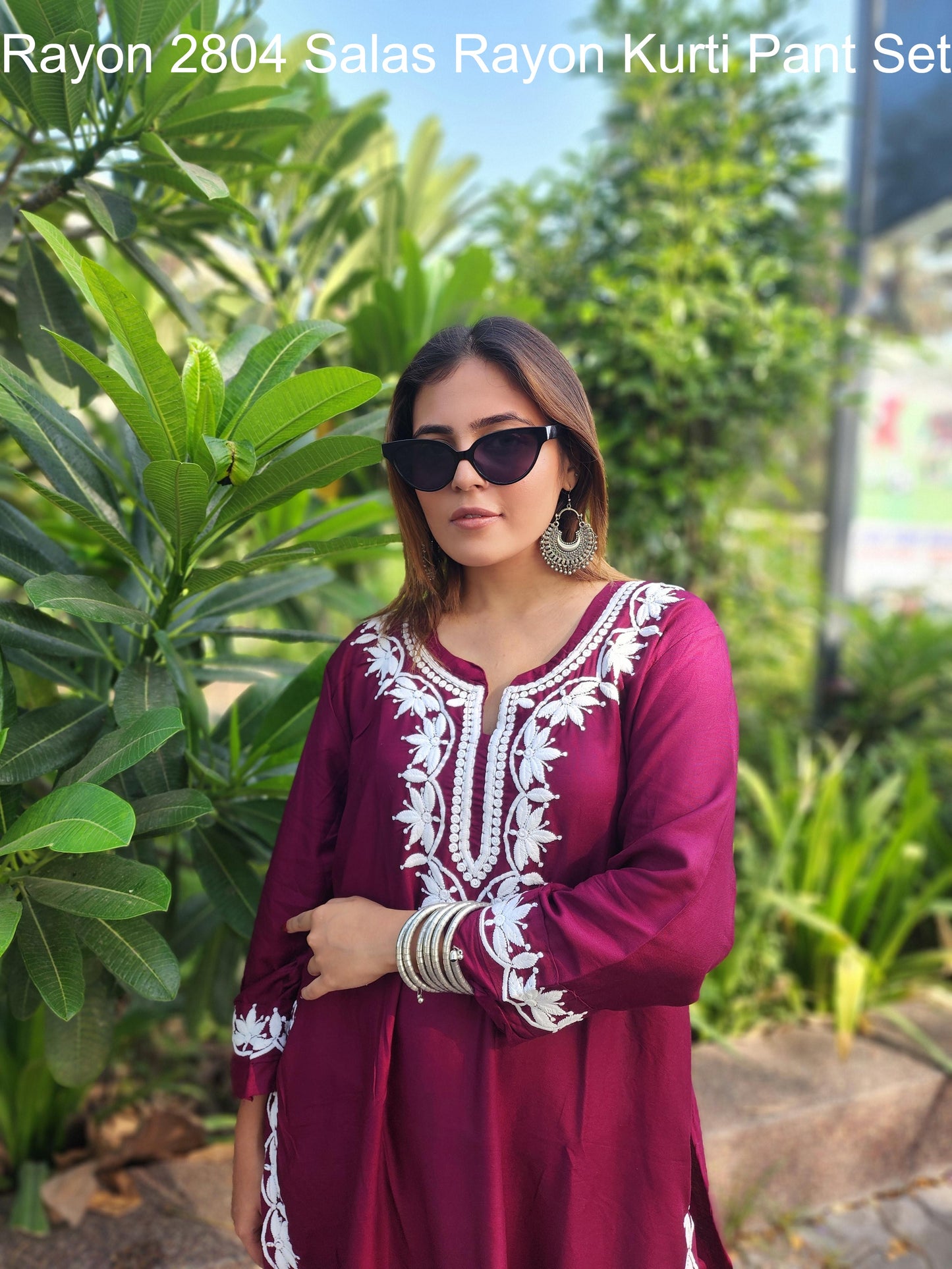 Rayon 2804 Salas Rayon Kurti Pant Set