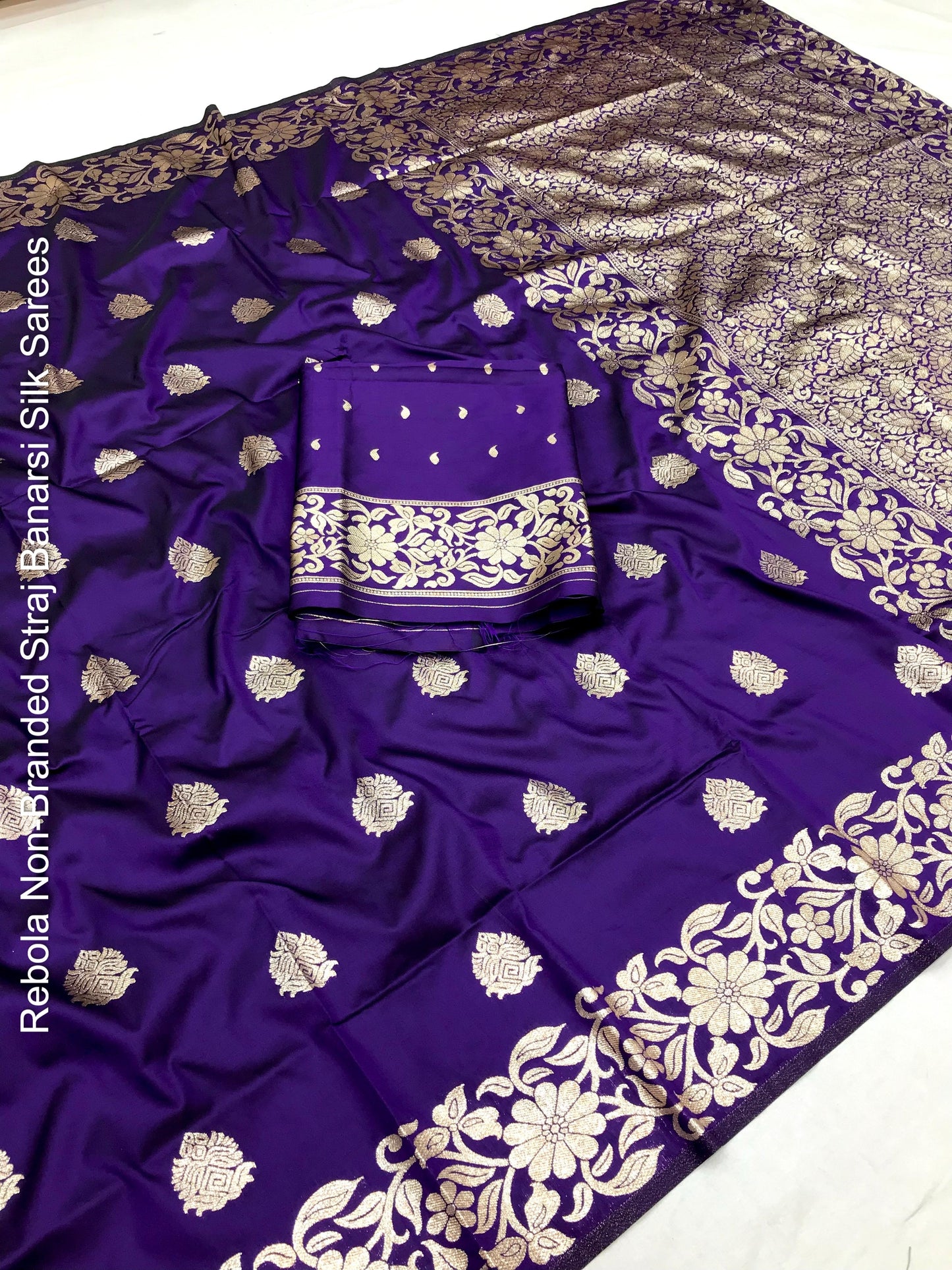 Rebola Non-Branded Straj Banarsi Silk Sarees