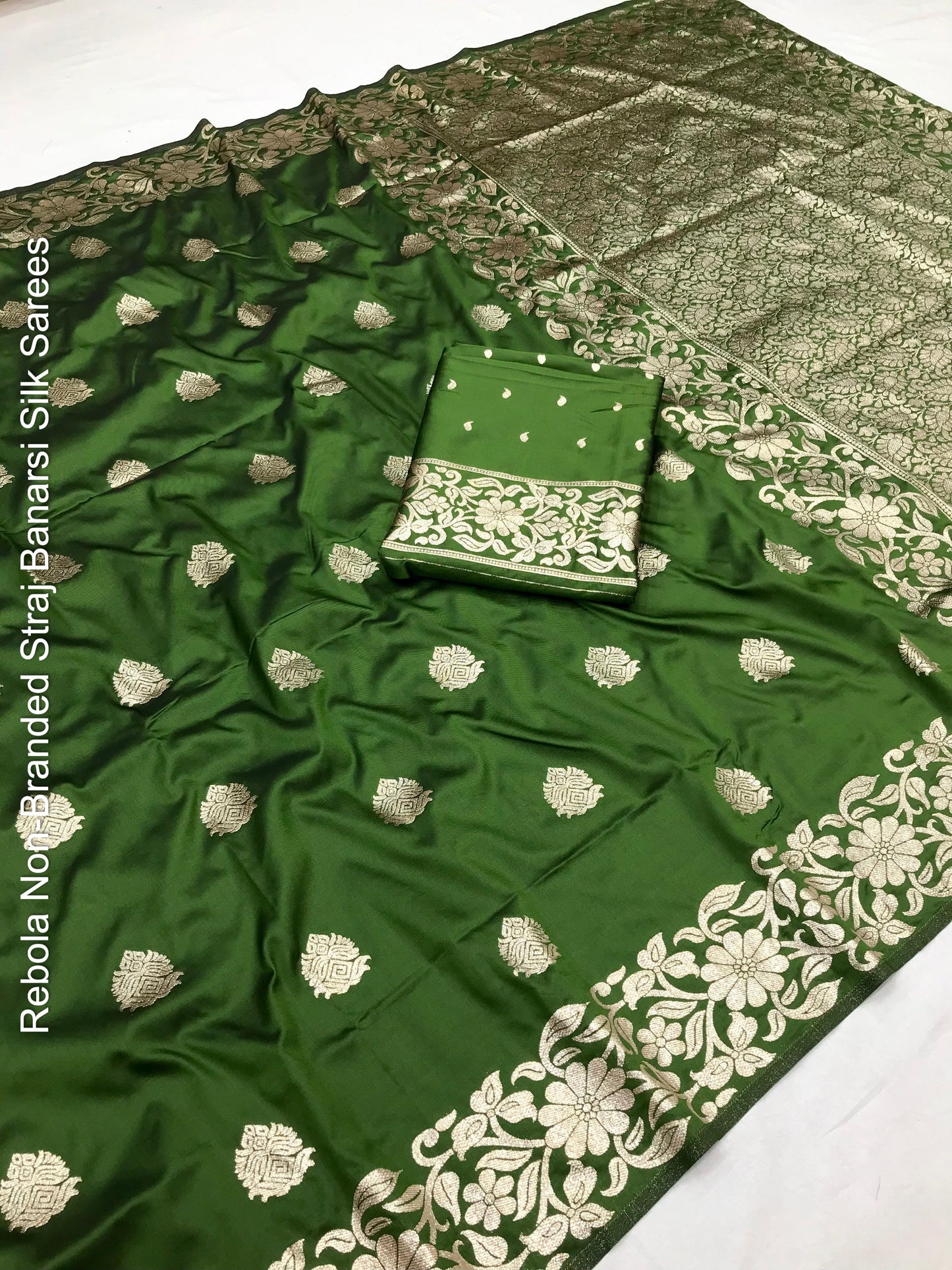 Rebola Non-Branded Straj Banarsi Silk Sarees