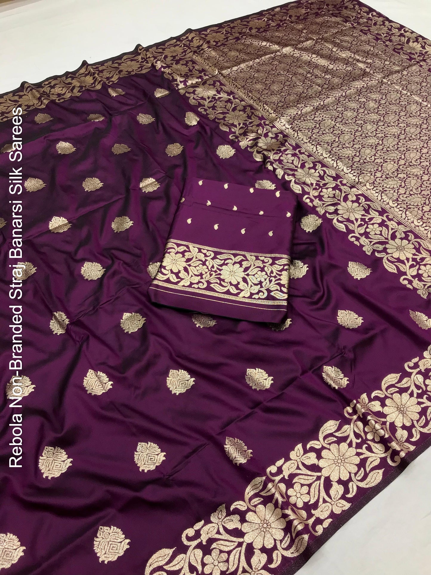 Rebola Non-Branded Straj Banarsi Silk Sarees