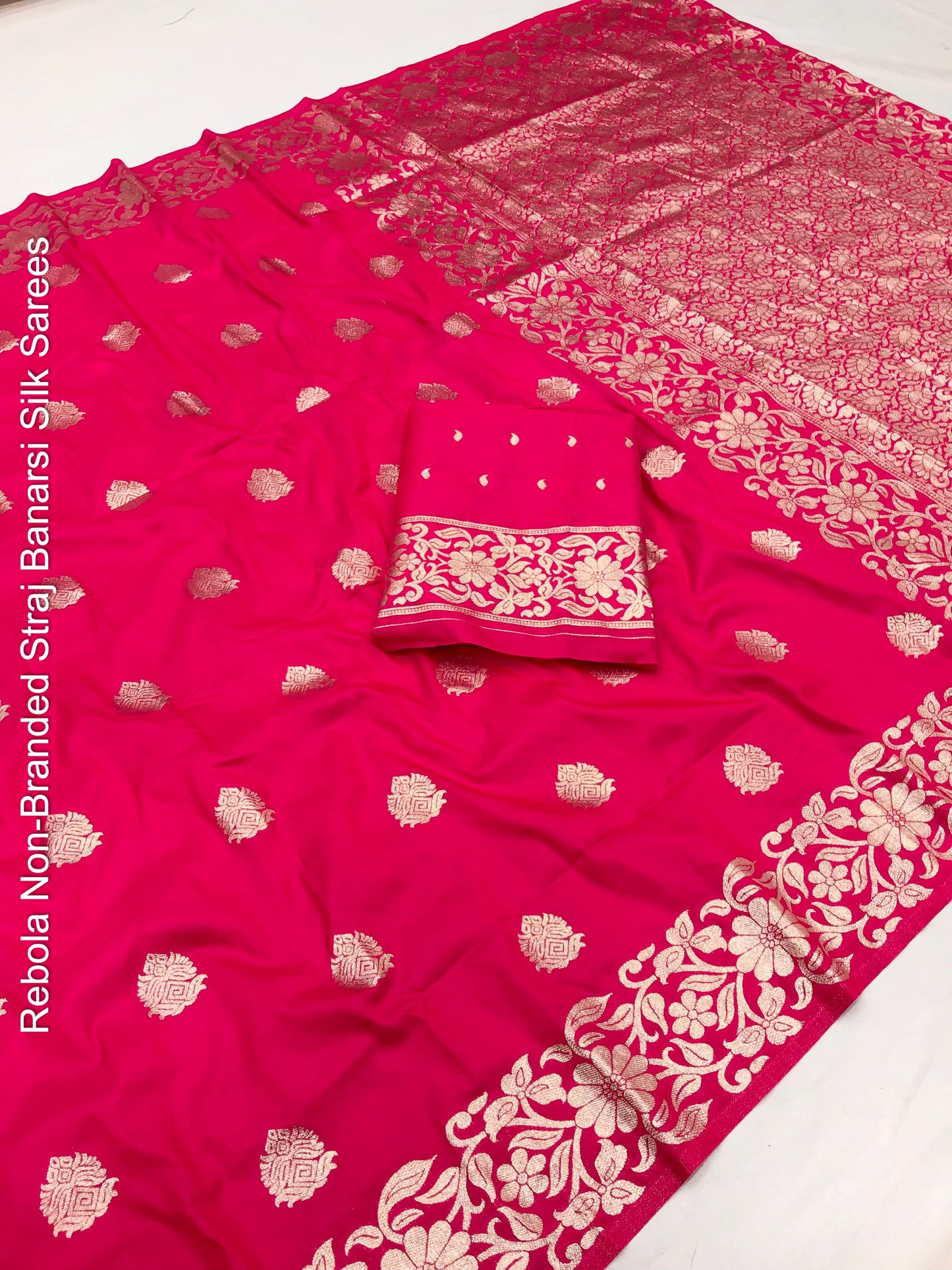 Rebola Non-Branded Straj Banarsi Silk Sarees