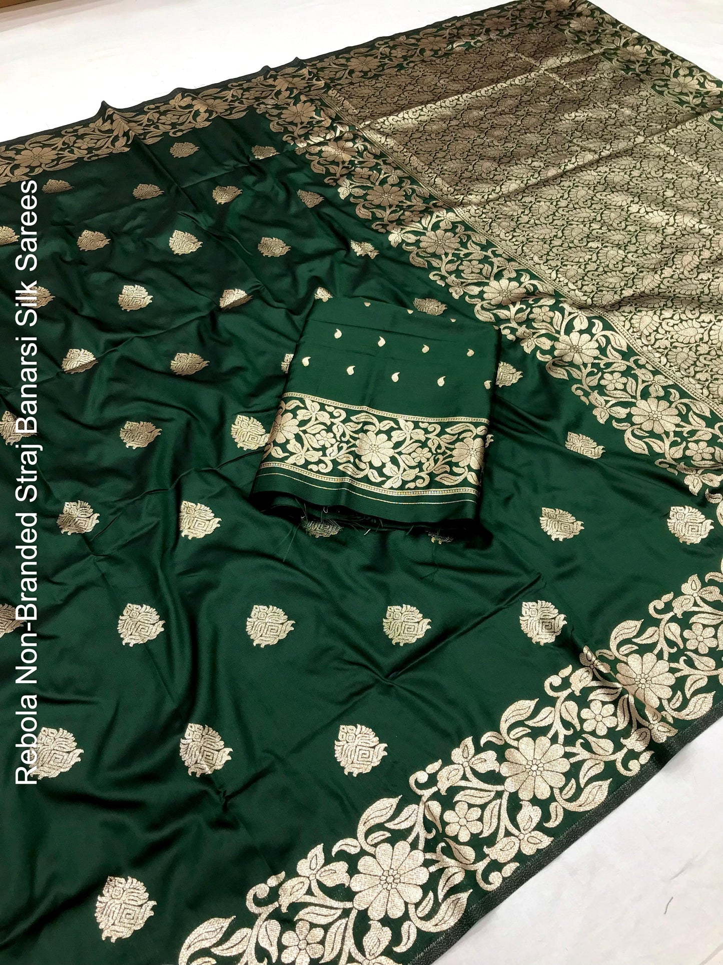 Rebola Non-Branded Straj Banarsi Silk Sarees
